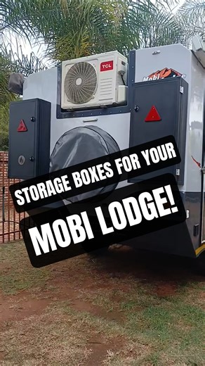 Mobi Lodge Caravan Rear Storage Boxes quick preview