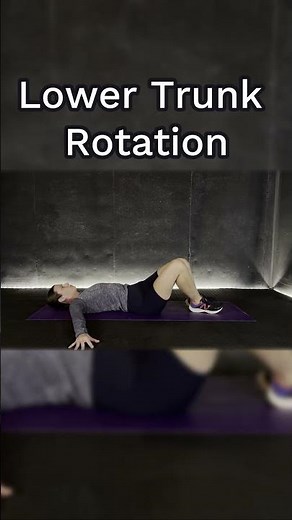 Lower Trunk Rotation | Low Back Stretch to Improve Mobility and Reduce Muscle Stiffness