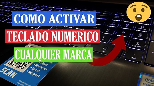 Cómo Activar El Teclado Numérico De La Computadora | TutorialesAlberto