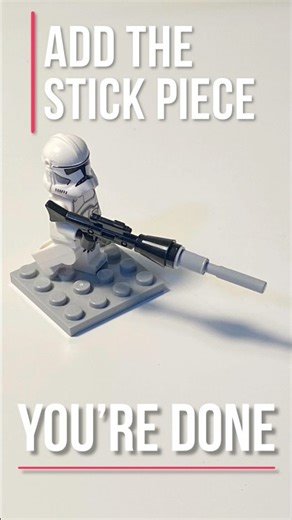 🔥😎 LEGO Star Wars Tutorial Custom Gun #legosets #lego #legostarwars #starwars