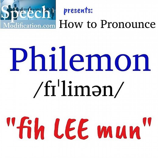 How to Pronounce Philemon (Biblical Name)