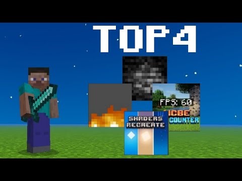 Top 4 packs for MCPE to get max fps (MCPE )/packs