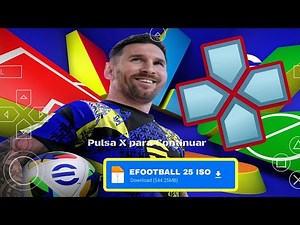 Download PES 25 PPSSPP Mod eFootball 2025 | Offline Iso Full Version Mediafire