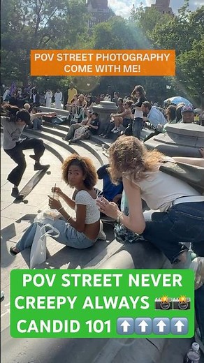 📸NEVER CREEPY ALWAYS CANDID | Street Photography POV ✨