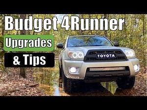 Upgrading My Toyota 4Runner on a Budget - 4th Gen 4Runner Walkthrough