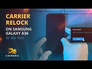 Samsung Carrier Relock in ADB mode with ChimeraTool