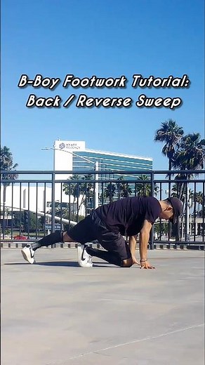 B-Boy Footwork Tutorial: Back Sweep | Don't Sweat The Technique - Erik B. & Rakim #bboy #tutorial