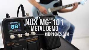 The NUX MG-101 Amp Modeler and Guitar Effects Processor revolutionizes guitar playing with its TSAC-HD White Box Amp Modeling Technology, offering an unparalleled simulation of analog amplifiers. This compact, lightweight device delivers dynamic and comprehensive playing experiences, allowing guitarists to explore a vast array of tones and effects with exceptional authenticity. Built sturdy yet portable, and operable on battery power, the MG-101 is designed for guitarists on the go. It's the per