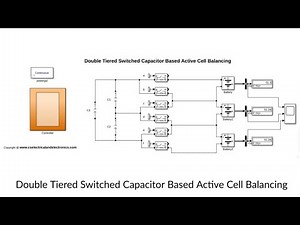Double Tiered Switched Capacitor Based Active Cell Balancing In MATLAB Simulink