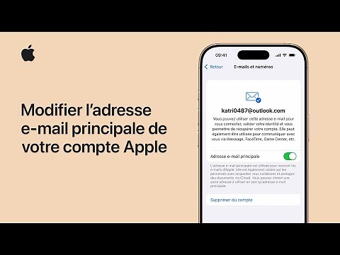 Modifier l’adresse e-mail principale de votre compte Apple | Assistance Apple