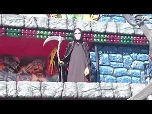 GHOST TRAIN, le Train Fantôme avec ses monstres - La Foire du Trône, Paris - Off Ride (2019) ! [HD]