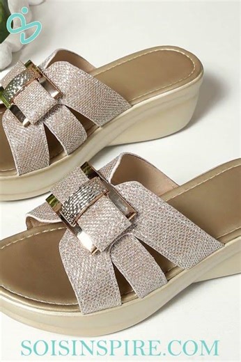 Open Toe Platform Wedge Sandals