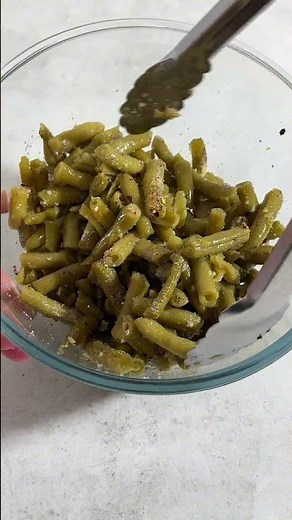 Air Fryer Canned Green Beans