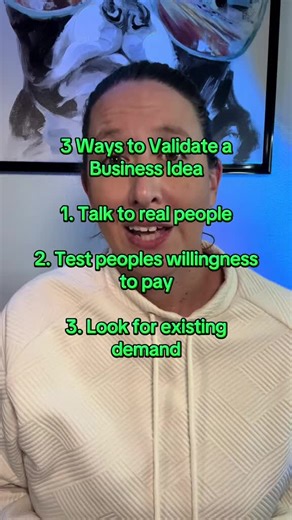 3 ways to validate a business idea #businessstartup #smallbusinessadvice #business planning