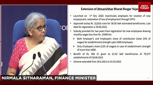 Once international travel resumes, first 5 lakh tourists who come to India will not have to pay visa fees, announces Finance Minister Nirmala Sitharaman #Travel #Tourism #ITVideo | India Today