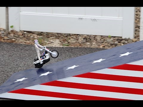 New Ramps Evel Knievel Stunt Cycle California Creations Reproduction Test Jumps