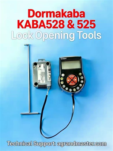 崔凯旋 on Instagram: "Using this product, you can successfully open the safe without a password, allowing you to bypass the difficult process of broken glass and self-locking.#KABA528#"