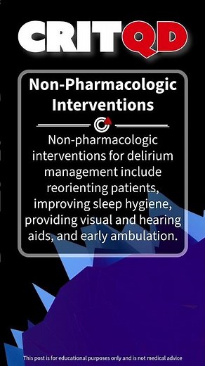 Non-Pharmacologic Interventions