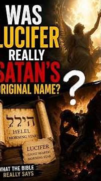The Lucifer myth nobody teaches you