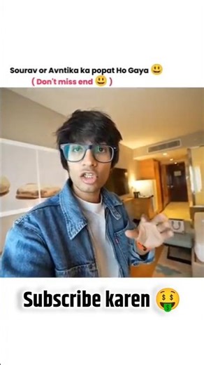 sourav and avantika ka popat Ho Gaya 😂 #souravjoshivlogs #youtubeshorts #shorts #funnyshorts #popat