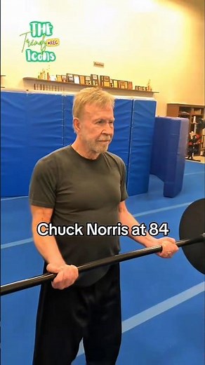 85 Year Old Chuck Norris Still Going Strong #chucknorris
