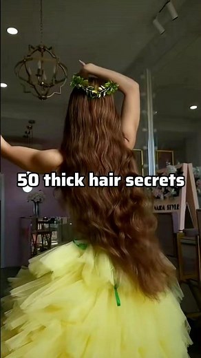50 Thick hair secrets....✨