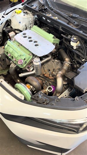 Intercooler and turbo fab work on the J series Swap
