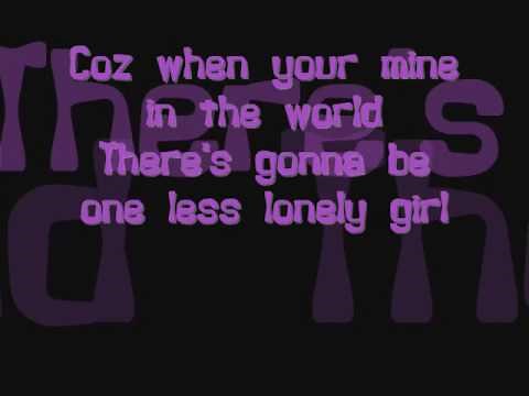 Justin Bieber - One Less Lonely Girl (acoustic) with lyrics