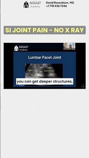 SI Joint And L5-S1 Facet On Ultrasound: What You’re Really Seeing