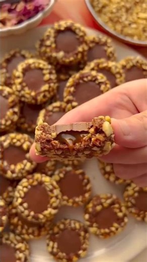 Chocolate and Caramel Cookies Credits @chefleoliveira