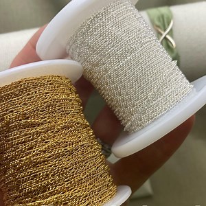 Figaro Chain 1.5mm - Chain by the Foot - Sterling Silver or Gold Filled Figaro Chain 3   1 - Classic Chain Permanent Jewelry Supply - USA C5 - Etsy