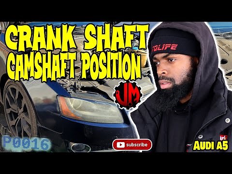 How to Fix P0016 Crankshaft Camshaft Audi a5 2.0