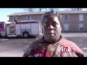 'I SAID NOT TODAY' -- Fire Victim Gives Epic TV Interview After Her Apartment Complex Catches On Fire