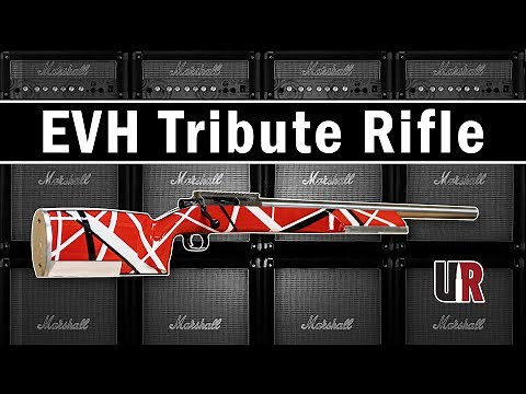 Eddie Van Halen Custom Rifle Paint Job (EVH Tribute)