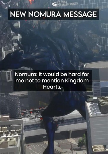 New Nomura Statement About Kingdom Hearts #kingdomhearts #Disney