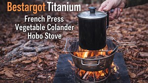 How a simple vegetable colander becomes a minimalist hobo stove