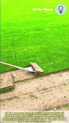 Manual Lawn Edging: The Right Way to Define Your Garden Borders