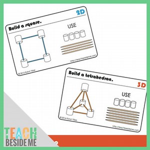 Marshmallow & Toothpick Geometry | 2D & 3D Shape-Building STEM Activity | PreK–6