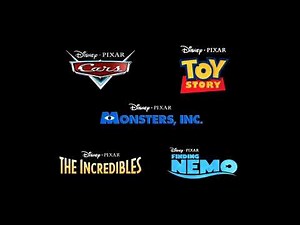Cars Toy Story Monsters, Inc. The Incredibles and Finding Nemo
