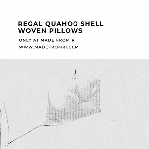 🌟 Discover Unique Woven Pillows at Made From RI! 🌟 🐚 These exquisite woven pillows feature Regal Quahog Shells, a true Rhode Island icon. Crafted with care, they add coastal charm to any space. 🏖️ 🛒 Explore the collection: Made From RI - Woven Pillows - Regal Quahog Shells https://madefromri.com/pillows-and-blankets/woven-pillows-regal-quahog-shells/ #MadeFromRI #RhodeIslandTreasures #CoastalDecor 🌊🐚 | Made From RI