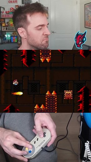 209K views · 2.7K reactions | Watch out for Barney the ghost #ryukahr #gaming #mario #retro #nintendo switch super Mario maker 2 kaizo gameplay | Ryukahr | Facebook