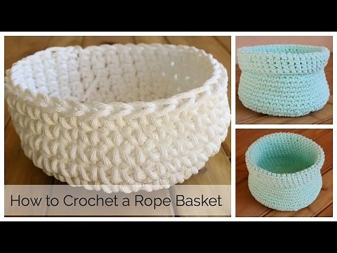 How to Crochet a Basket
