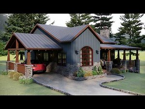 29'x39' (9x12m) This Is The Perfect 2 Bedroom Cabin You've Been Looking For | Charming & Cozy