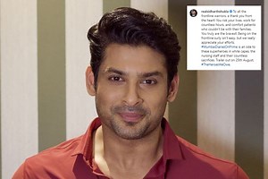 Sidharth Shukla's touching final post praising frontline workers before death