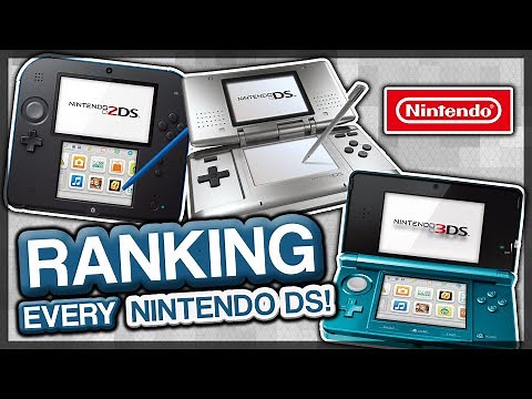 The DEFINITIVE Ranking of EVERY Nintendo DS Console!