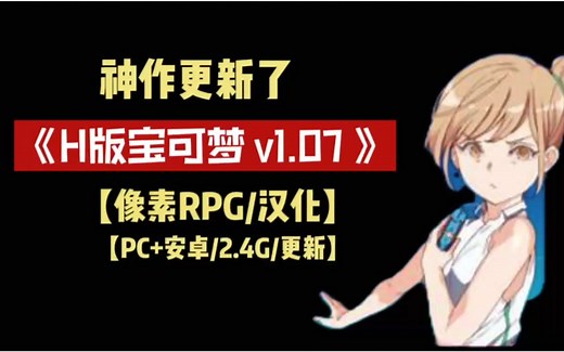 H版宝可梦 v1.07 官方中文版【PC+安卓/2.4G/更新】
