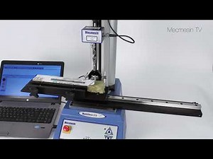 90° peel testing with MultiTest 2.5-i Mecmesin Force & Torque Measurement Systems