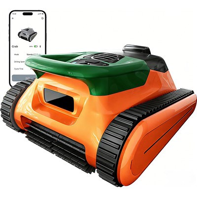 2026 Pool Vacuum Cleaner Robot Wall and Waterline Cleaning for Inground Pools | eBay