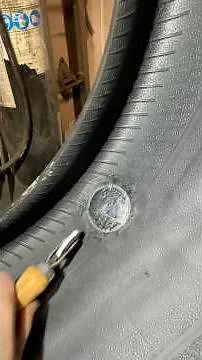 How to patch and plug a tire #automobile#tires