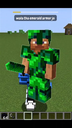 "Emerald Armor vs Diamond Armor – Who Wins?!"